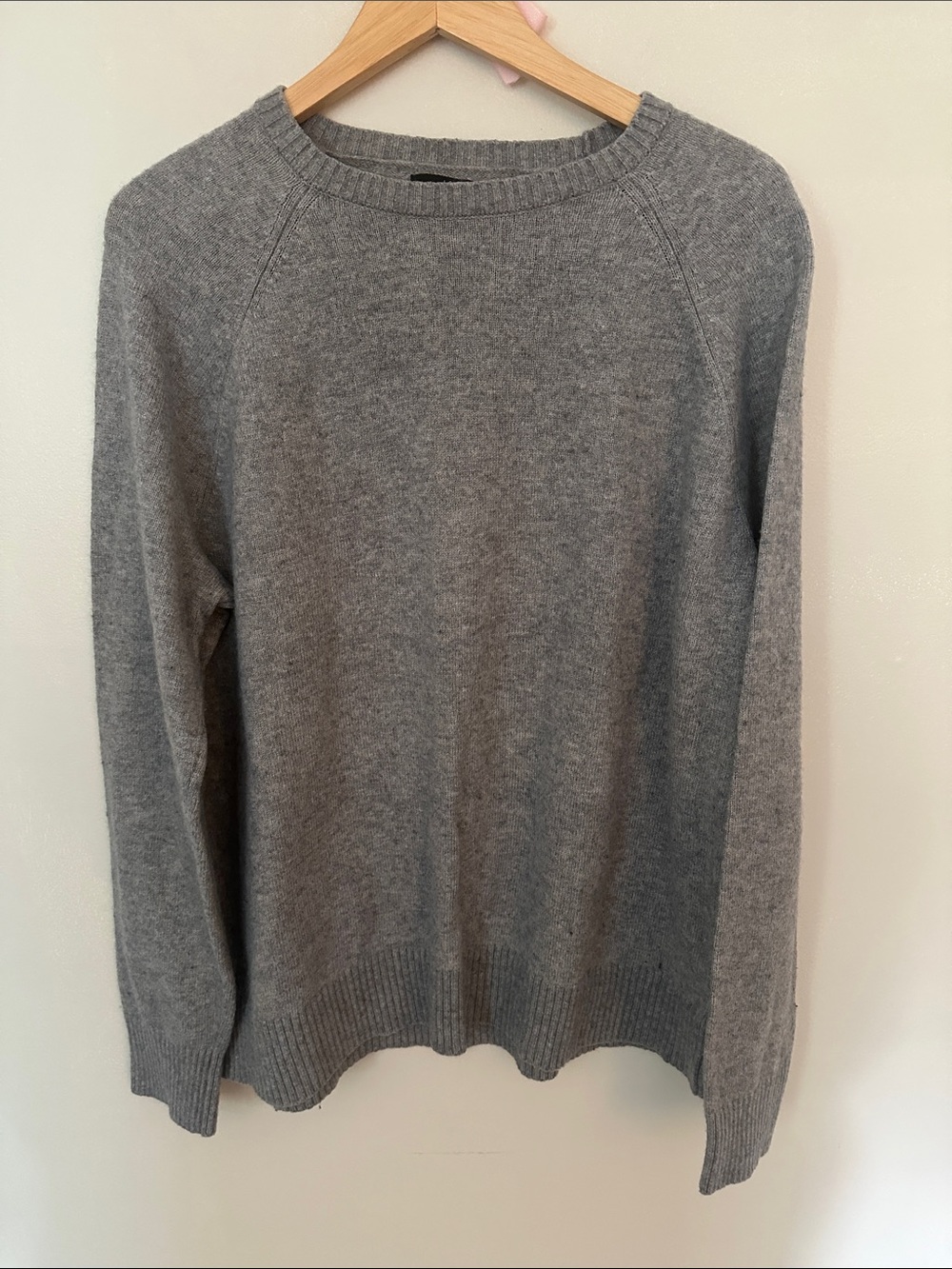 J. Crew Mercantile Grey Knit Crewneck Sweater